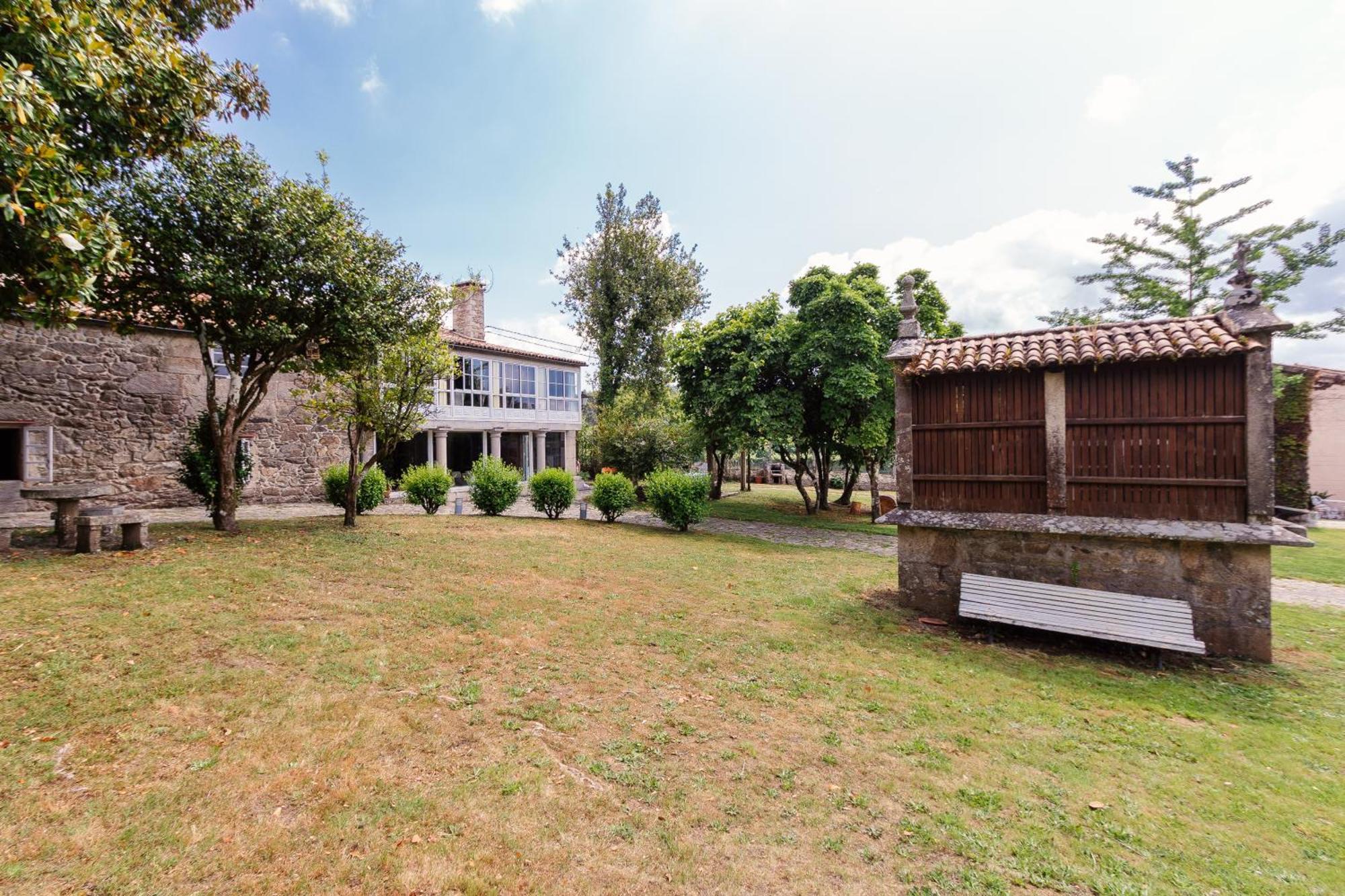 Casa Grande De Cornide Santiago De Compostela Vila Teo Exterior foto