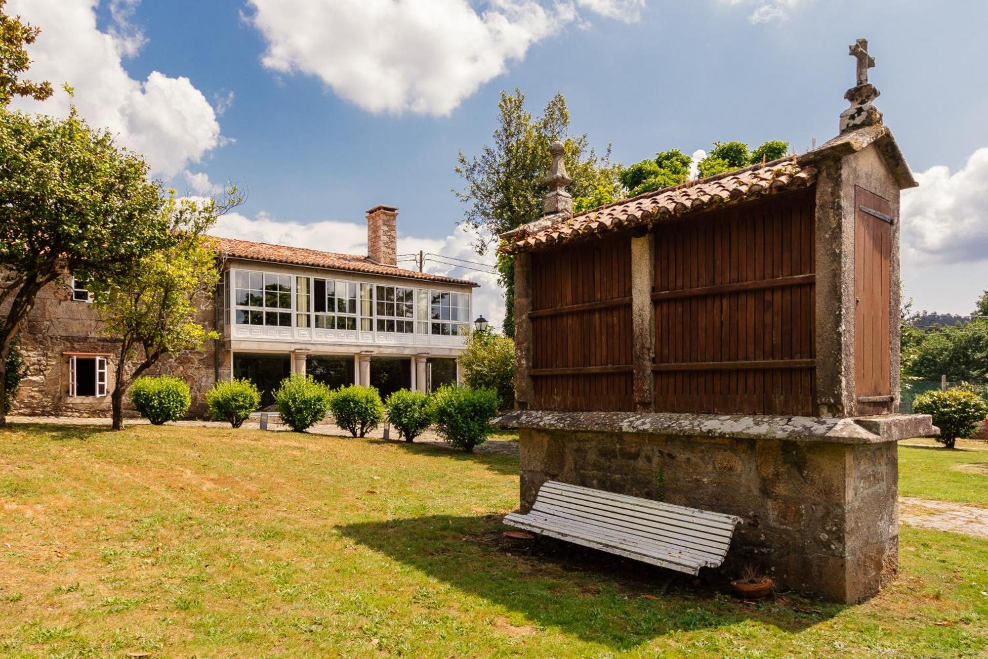Casa Grande De Cornide Santiago De Compostela Vila Teo Exterior foto