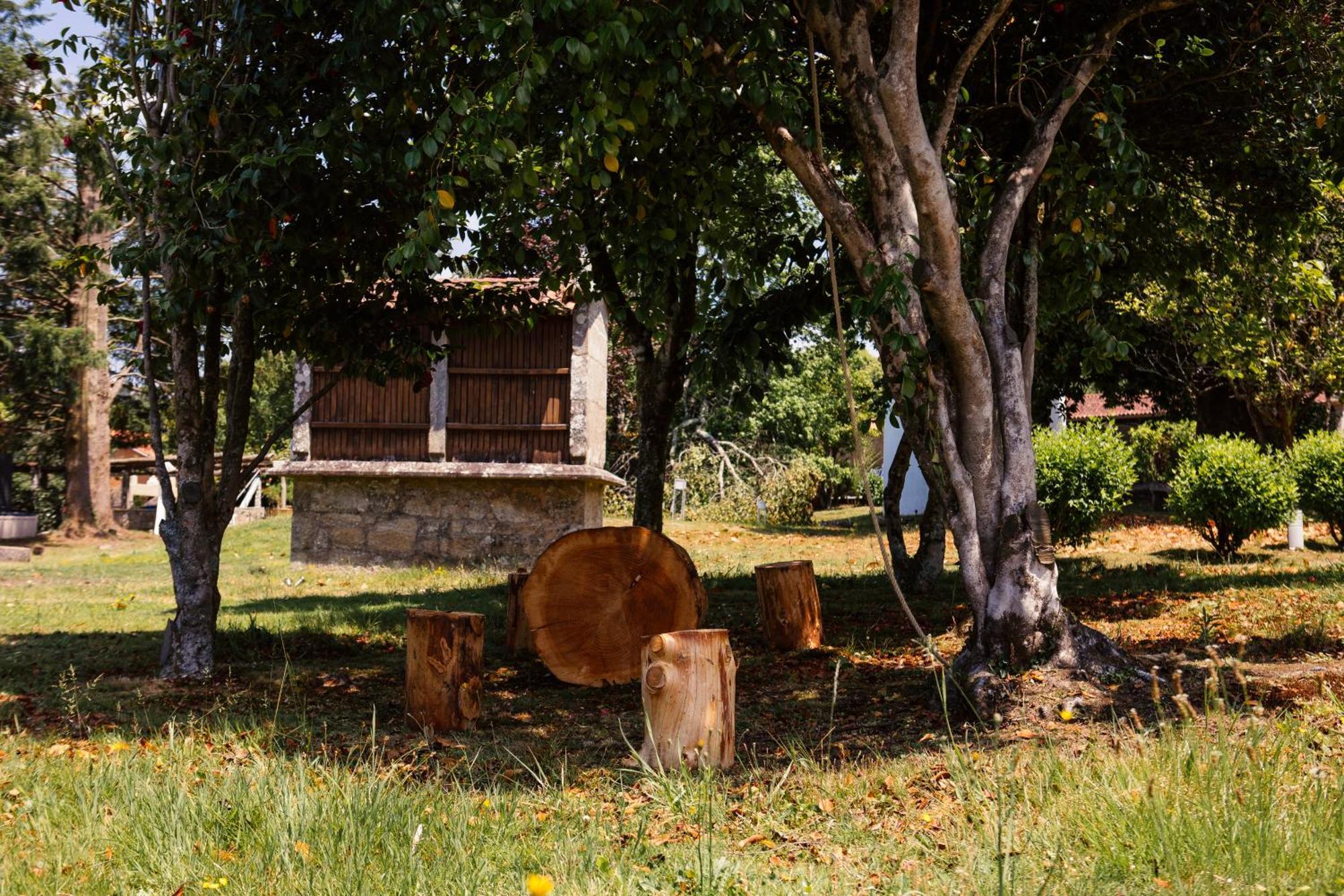 Casa Grande De Cornide Santiago De Compostela Vila Teo Exterior foto