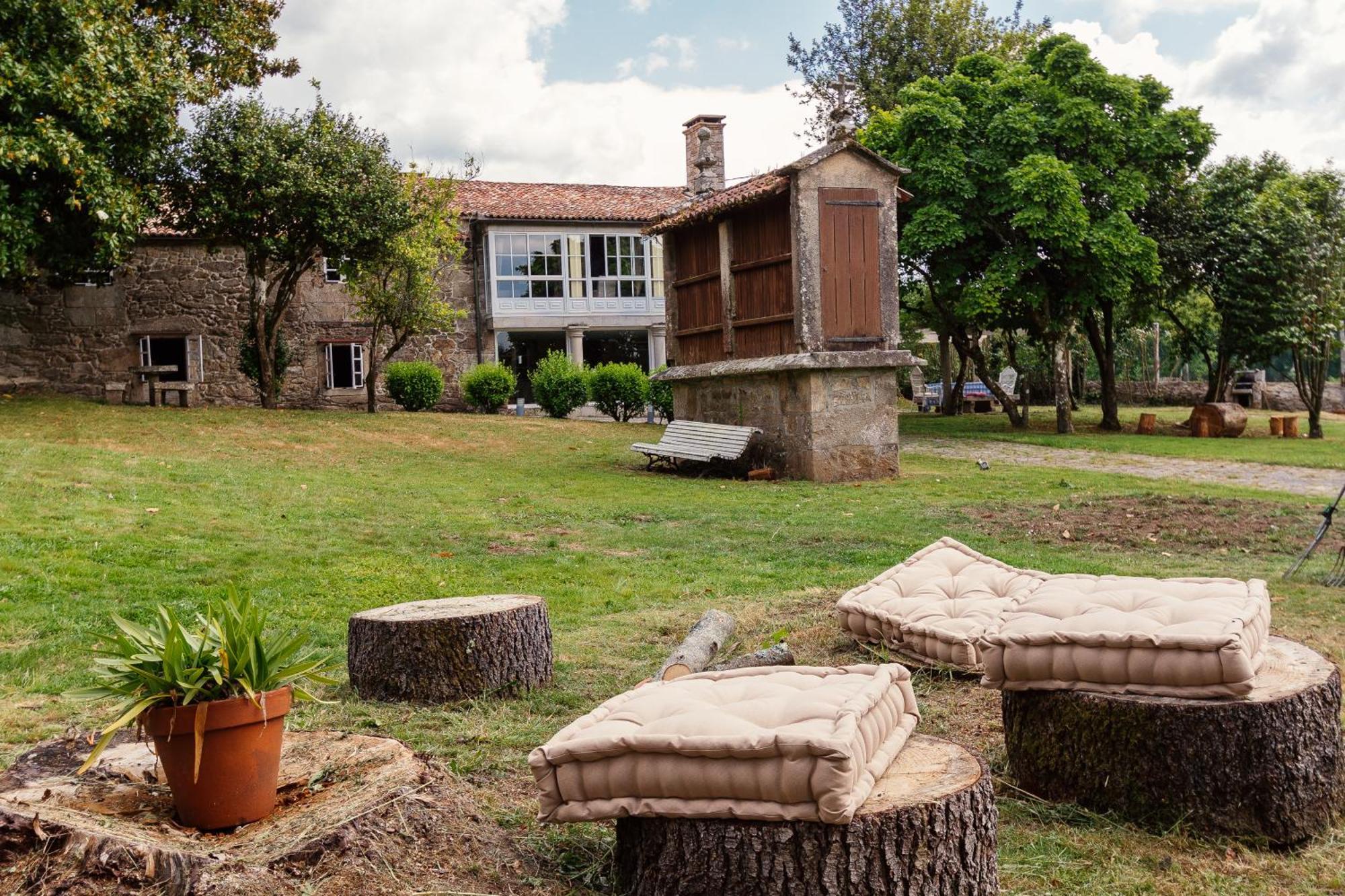 Casa Grande De Cornide Santiago De Compostela Vila Teo Exterior foto